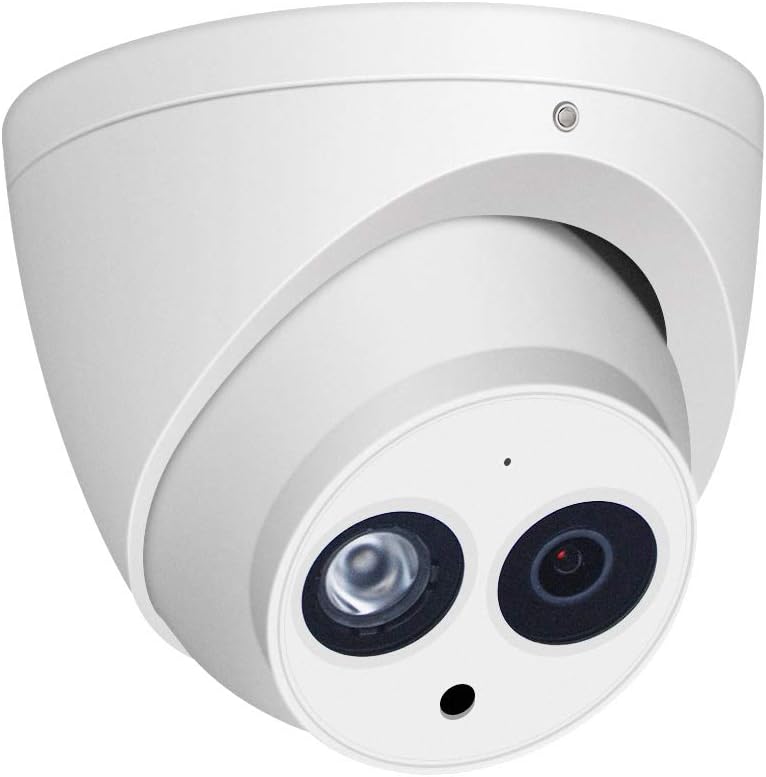 6MP HD POE IP Eyeball Dome Camera with Built-in MIC, IP67 Z308537