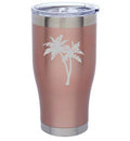 Rose Gold Double Wall Vacuum Insulated Stainless Steel Tumbler Travel Mug (24 oz) H128999