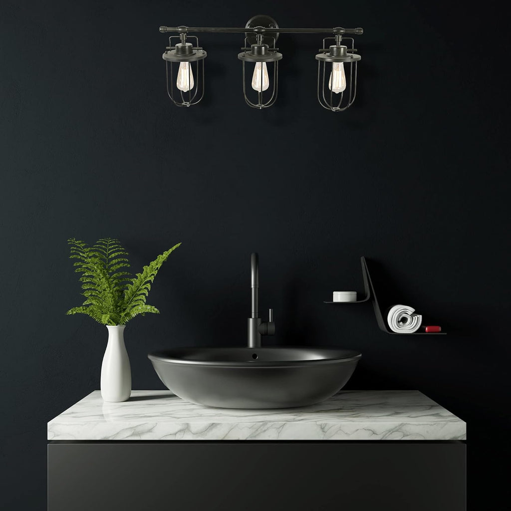 Black Vanity Light E337
