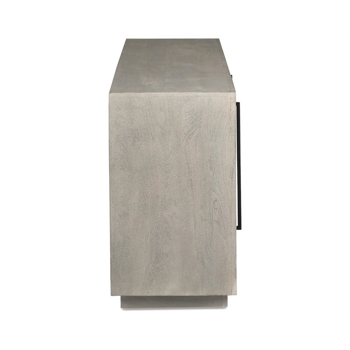 Light Gray Wood Accent Cabinet O7127