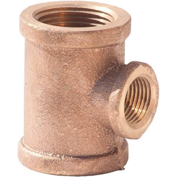 Brass Lead Free Reducing Tee NPT Female, Pkg Qty 5 Z499306