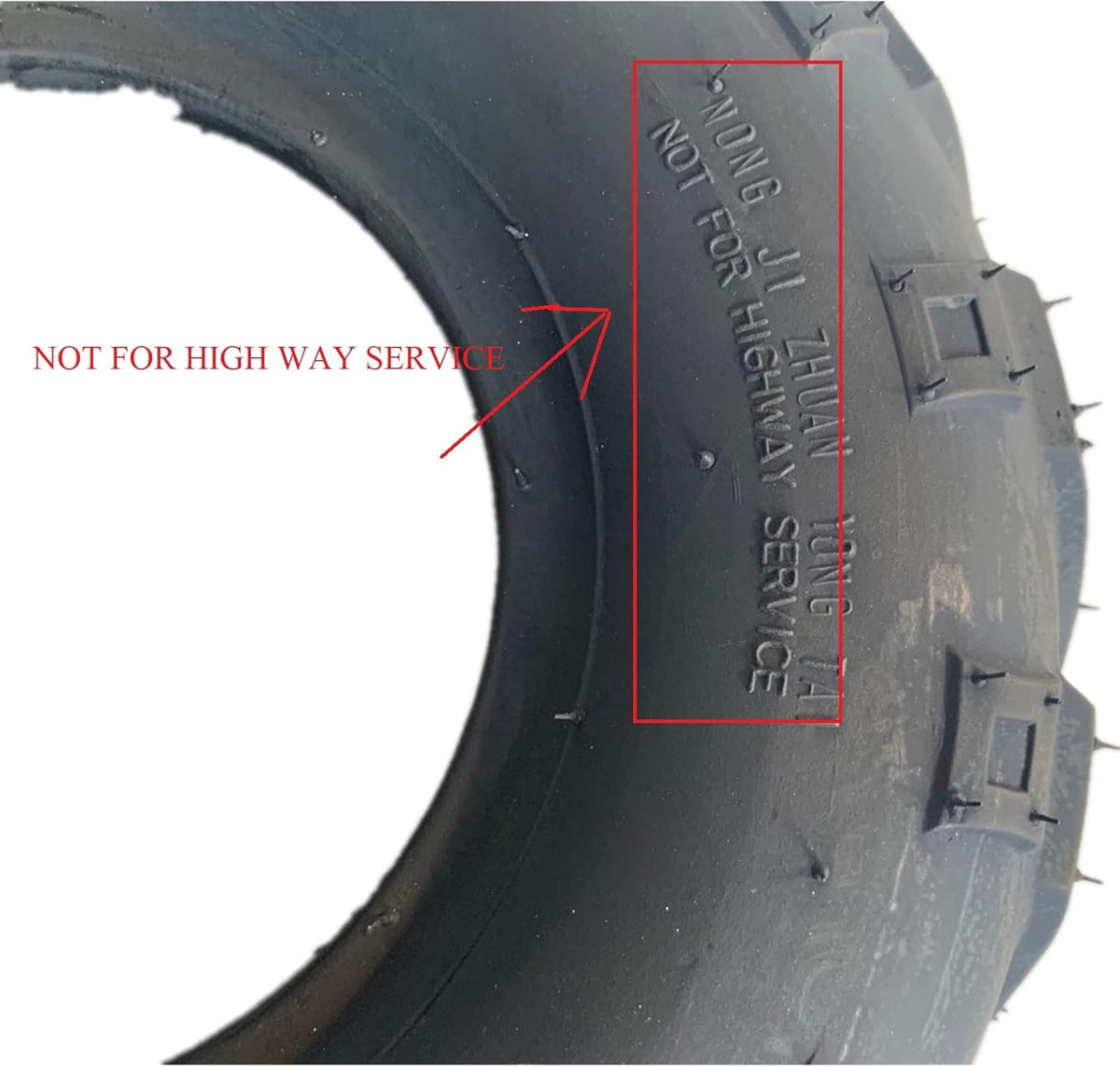 Set of 2 26x11-14 6PR Mud All Terrain UTV Tires X484516