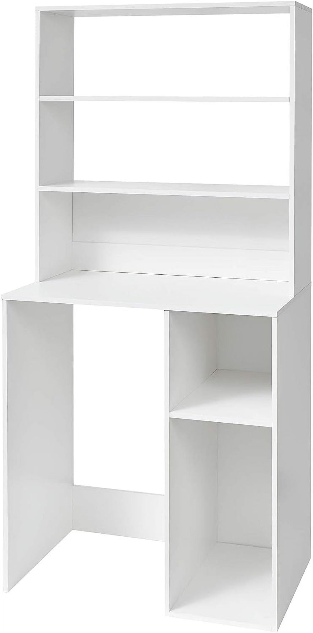 White Mini Fridge Dorm Station with Top A490