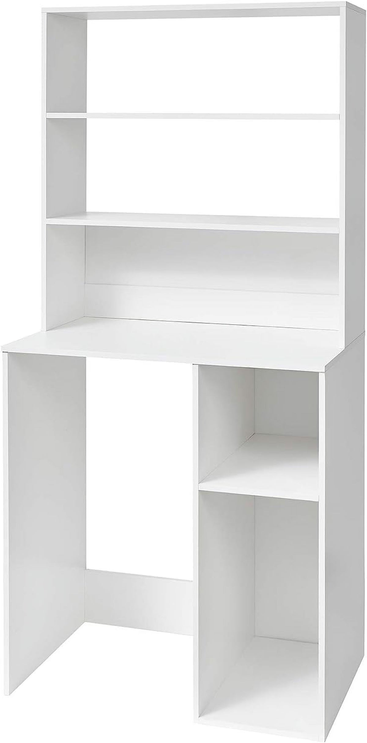 White Mini Fridge Dorm Station with Top A490