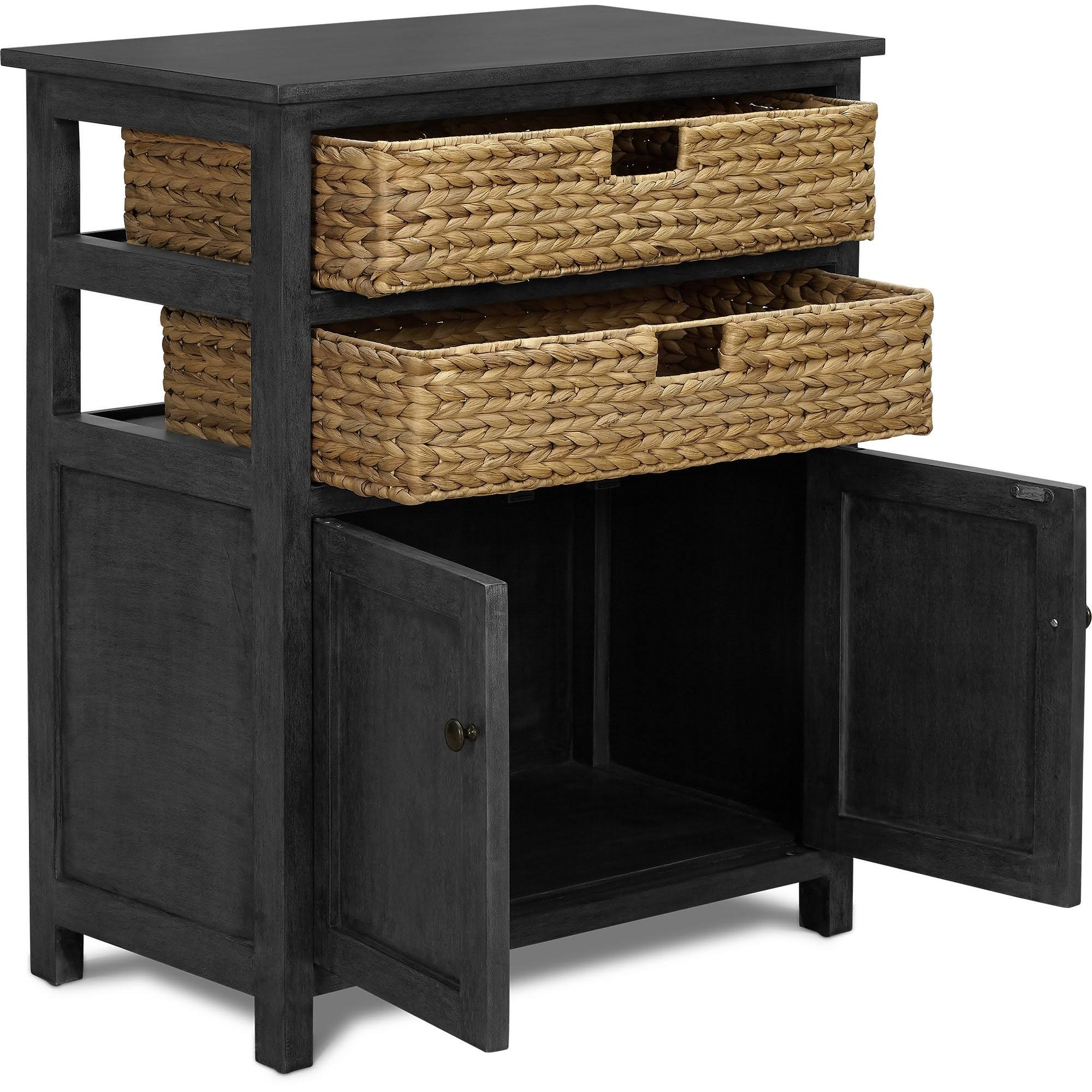 Dark Gray Storage Cabinet Q960