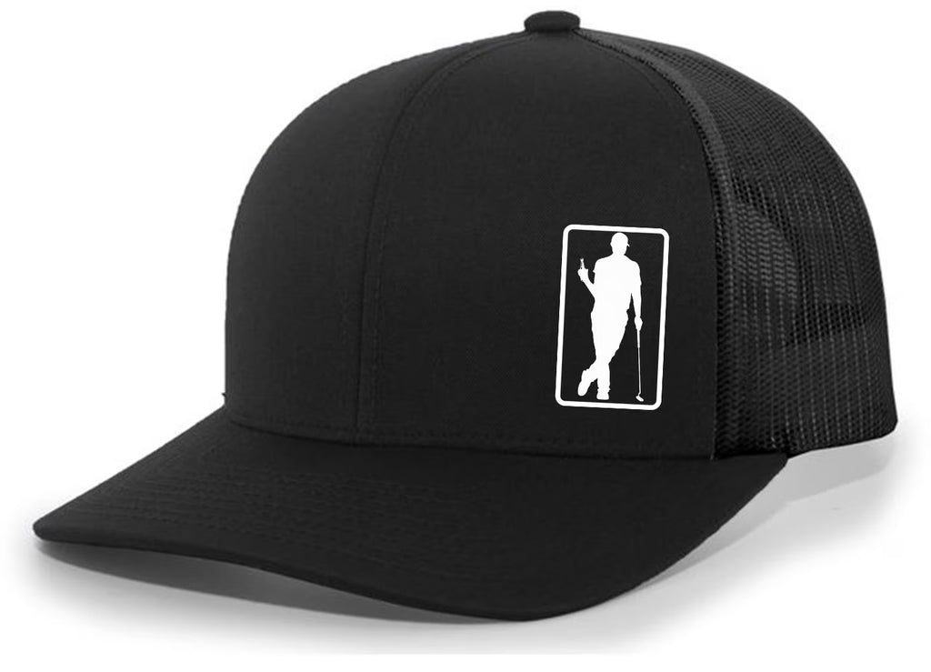 Black Trucker Hat O1169