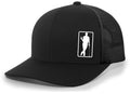 Black Trucker Hat O1169