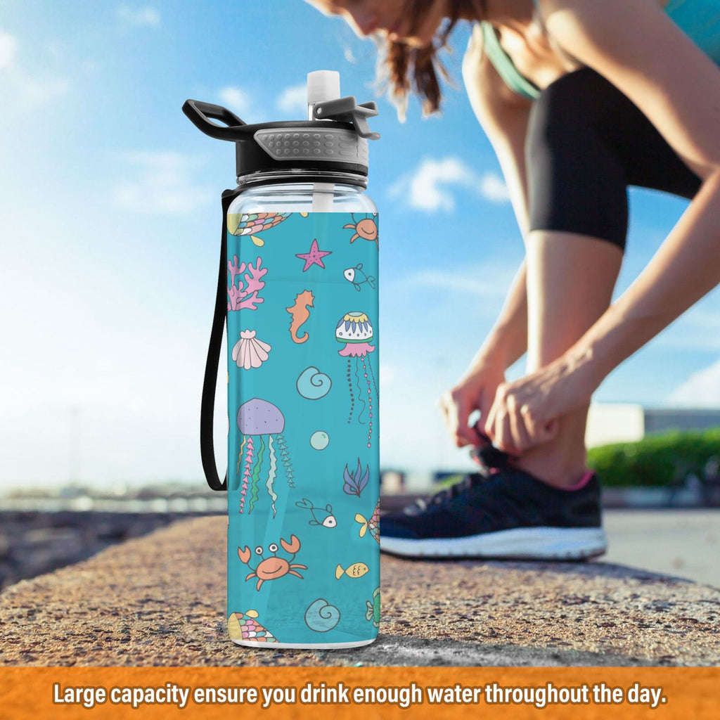 32oz Tritan Water Bottle with Straw T669