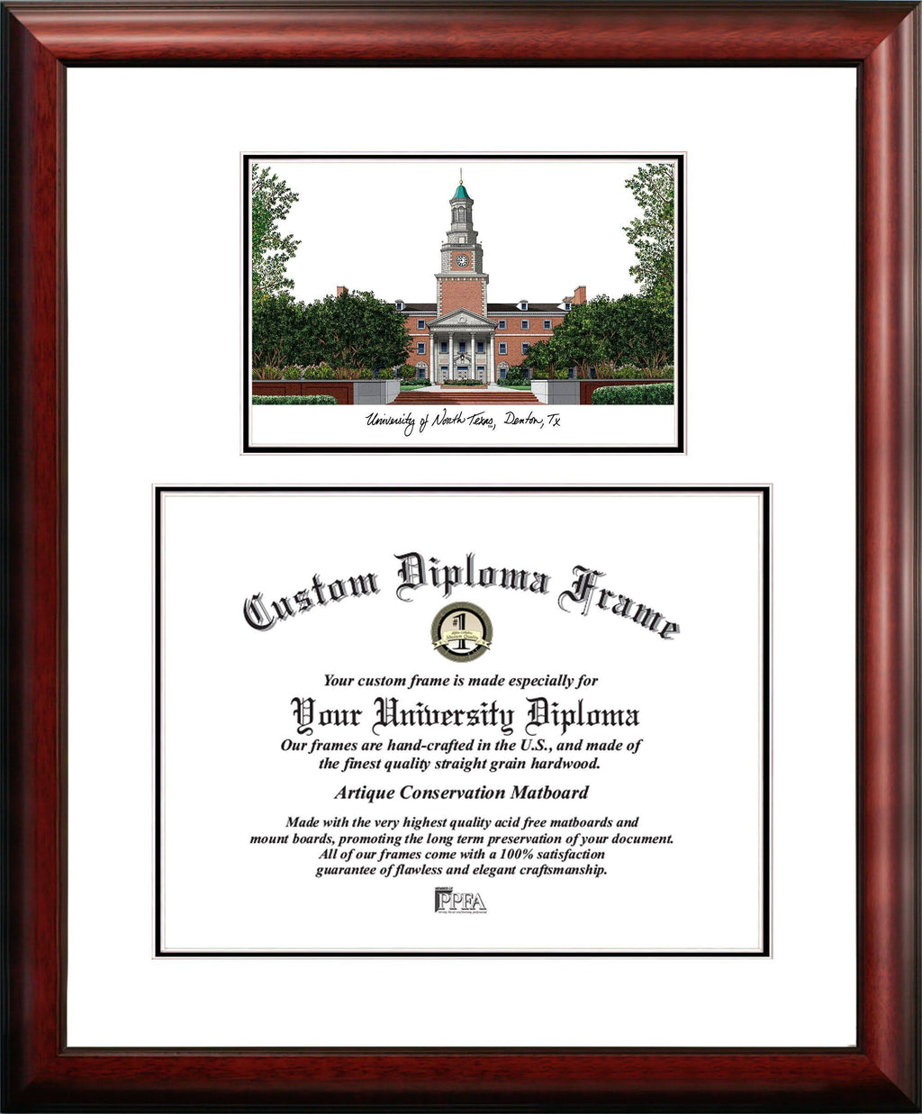 17W x 14H Diploma Frame C1375