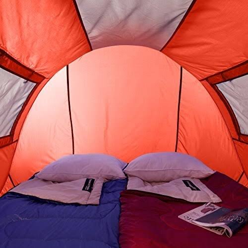Pop-Up 2 Person Water Resistant Barrel Style Tent with Rain Fly and Carry Bag H70541
