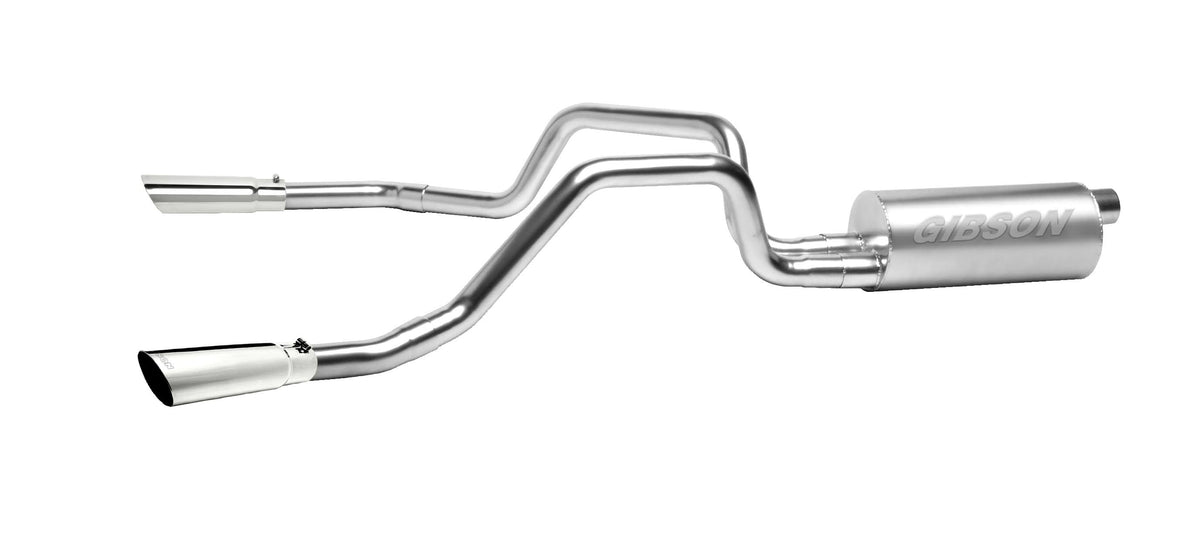 Cat-Back Dual Split Exhaust System, Stainless X695264