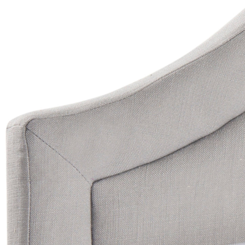 Arctic Grey Arched Headboard T114