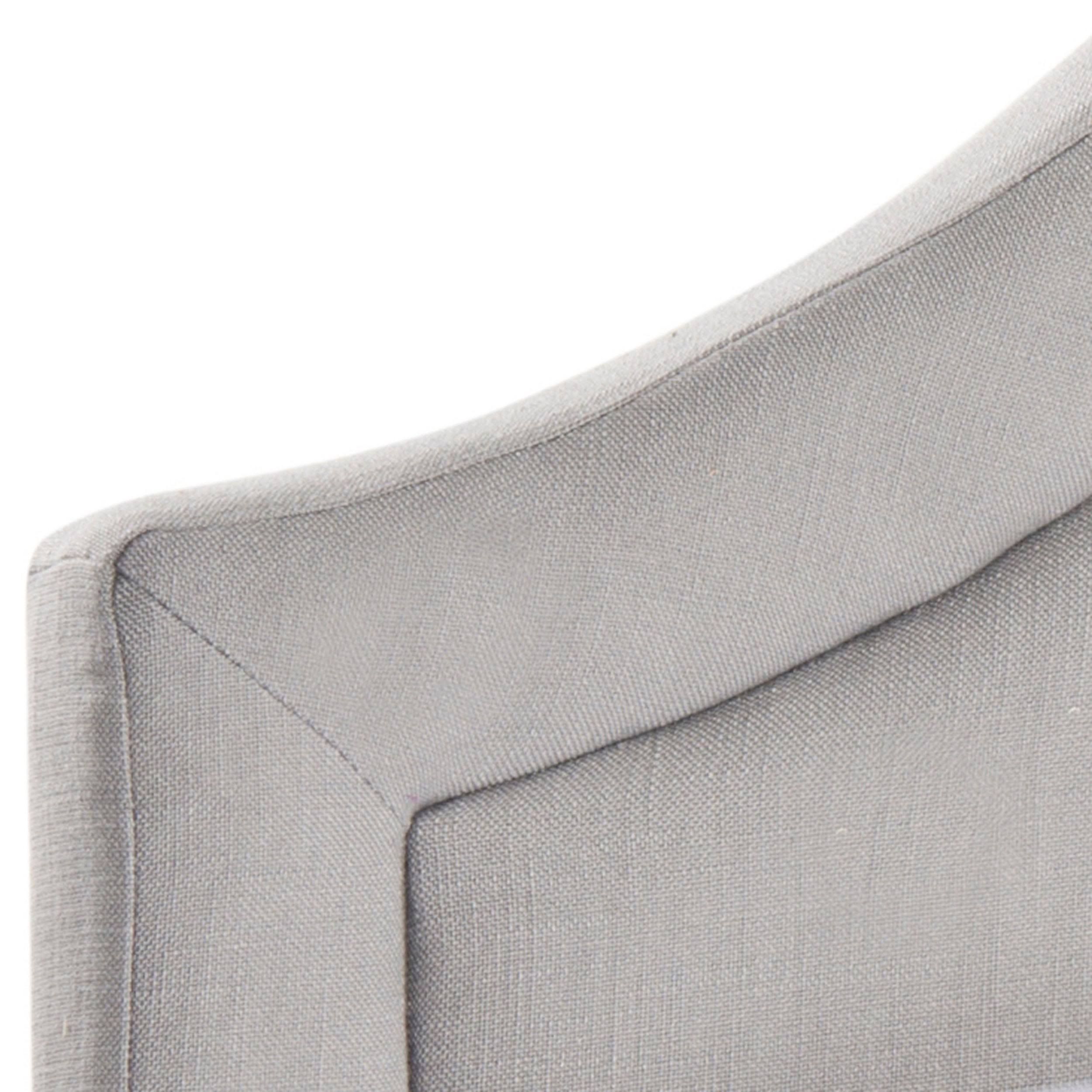Arctic Grey Arched Headboard T114