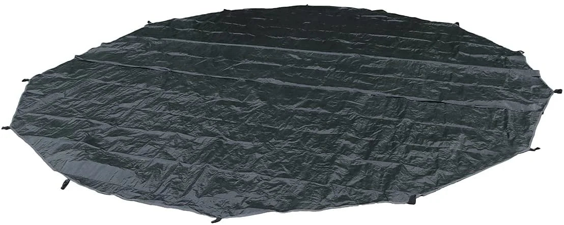 3M Outdoor Black Ultralight PE Round Mat H836
