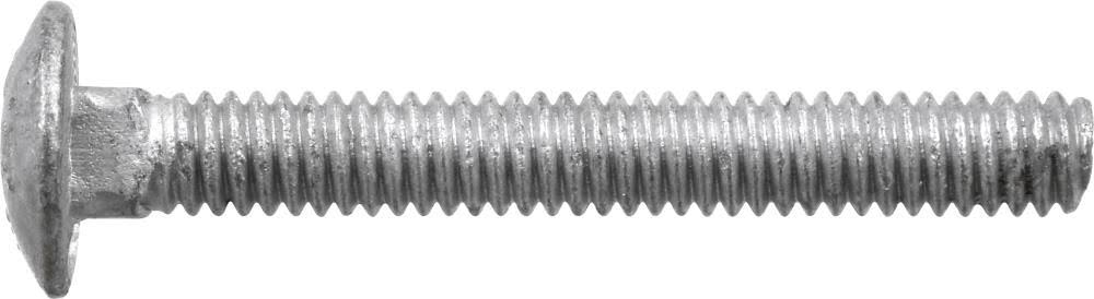 1/4-in x 2-in Galvanized Coarse Thread Exterior Carriage Bolt A8106