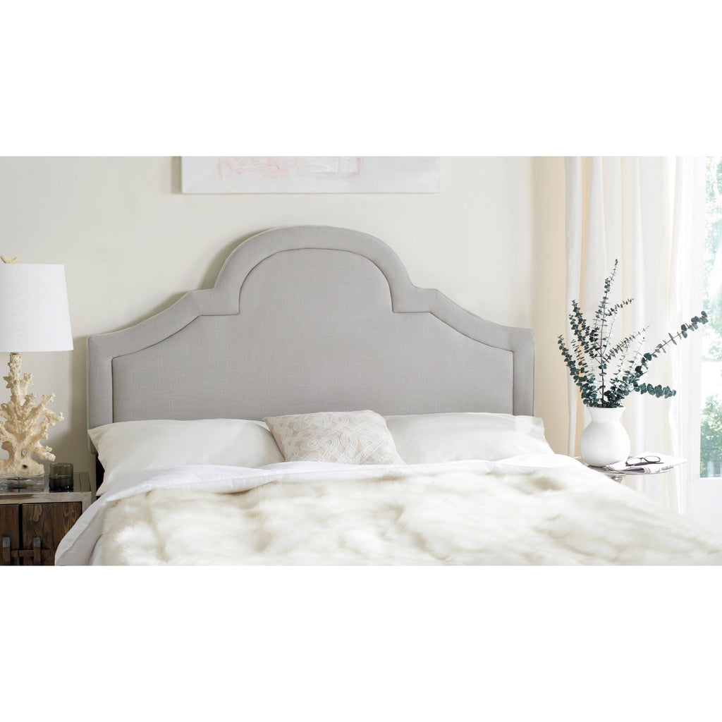 Arctic Grey Arched Headboard T114