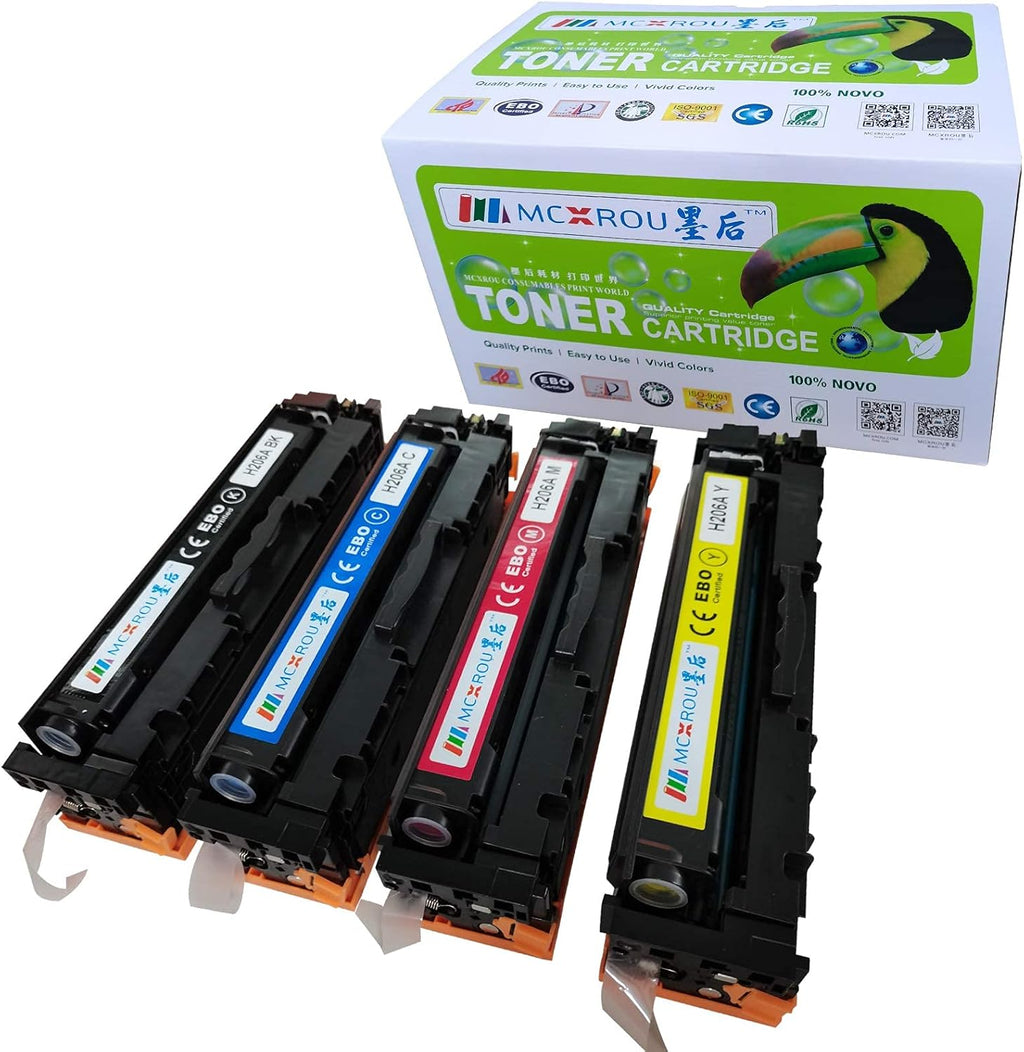 Compatible Toner Cartridge 4-Pack for HP 206A P1854