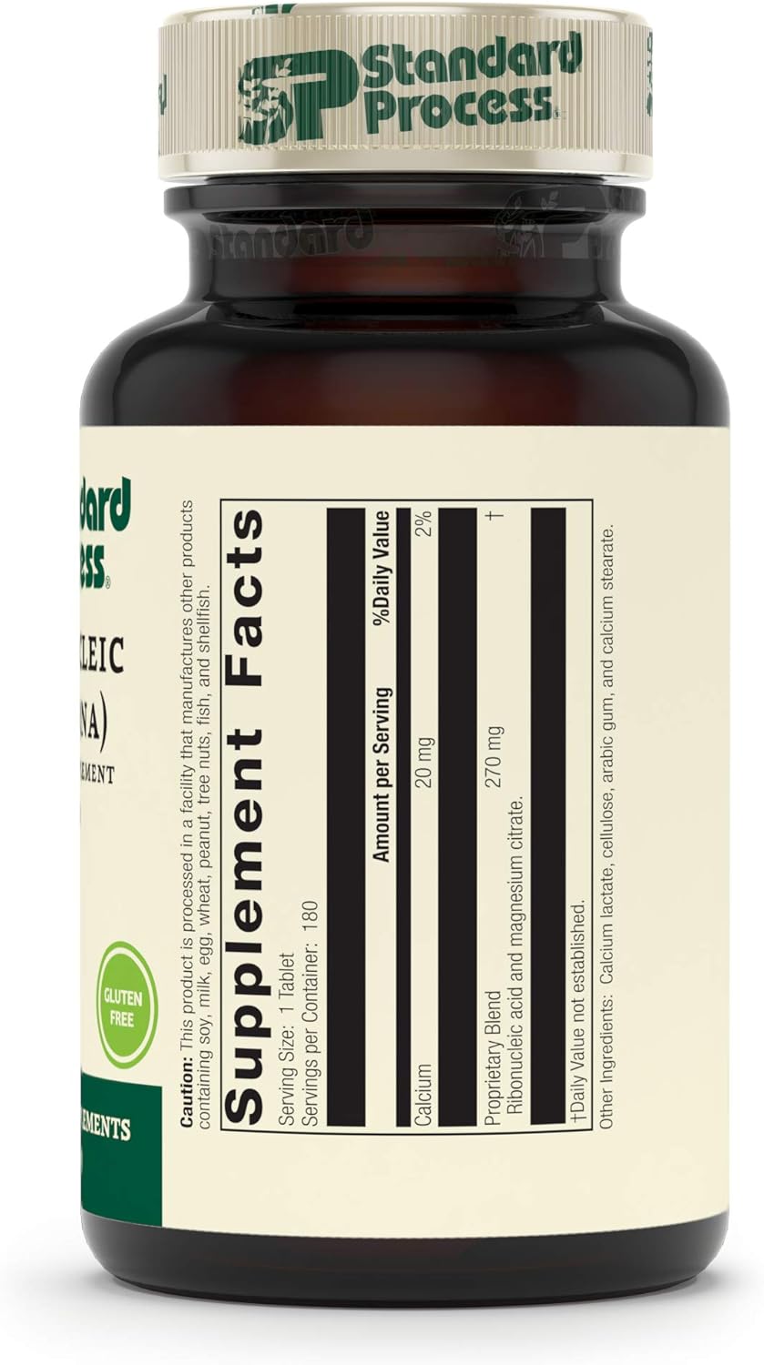 RNA Supplement with Calcium and Magnesium Citrate - 180 Tablets Pack of 2 B75770