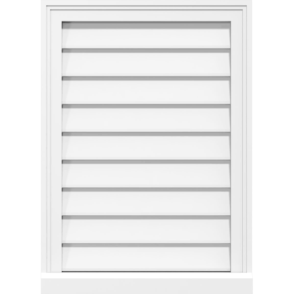 PVC Gable Vent Q7637