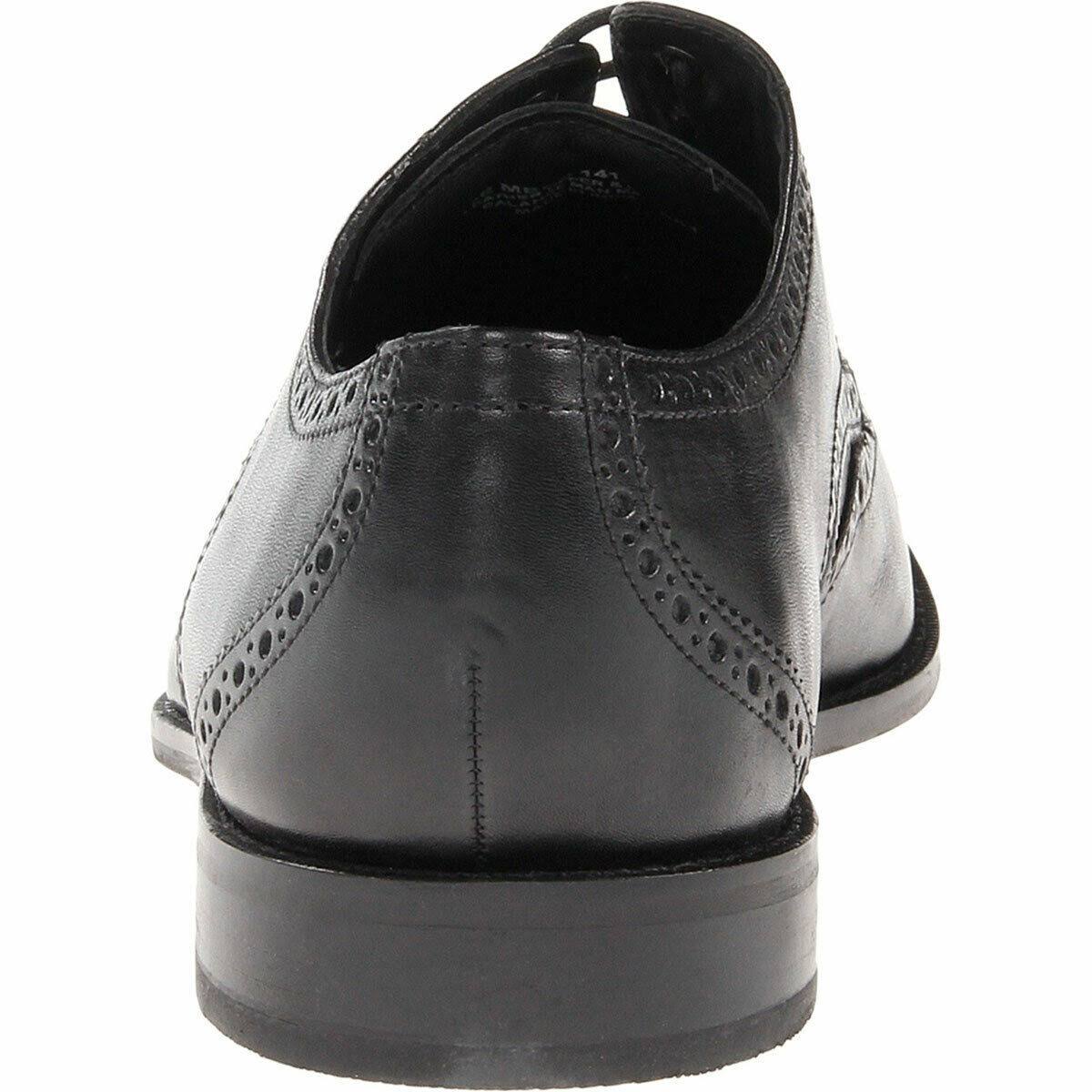 Black Wing Tip Shoes N523