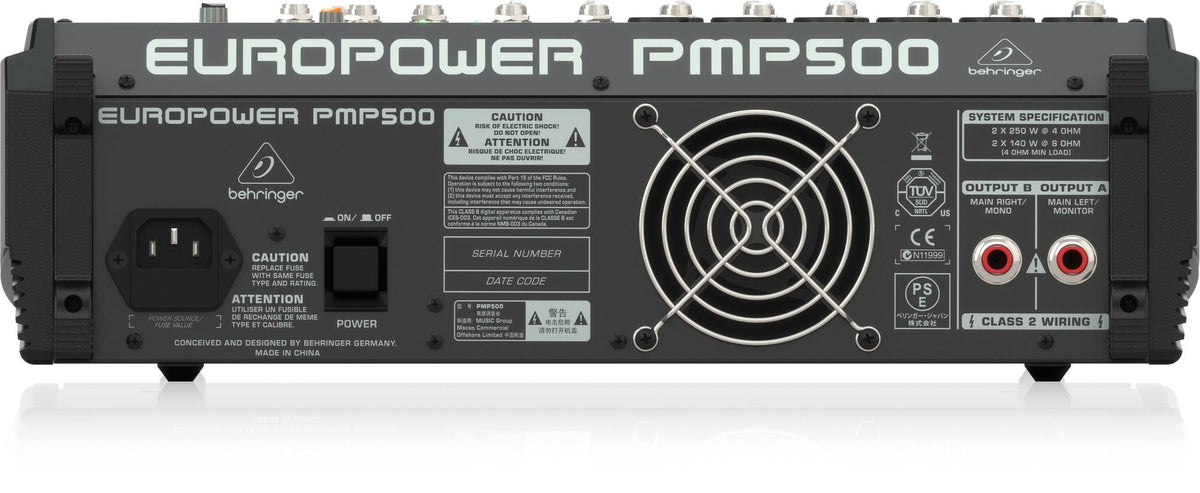 500-Watt 12-Channel Powered Mixer L3650