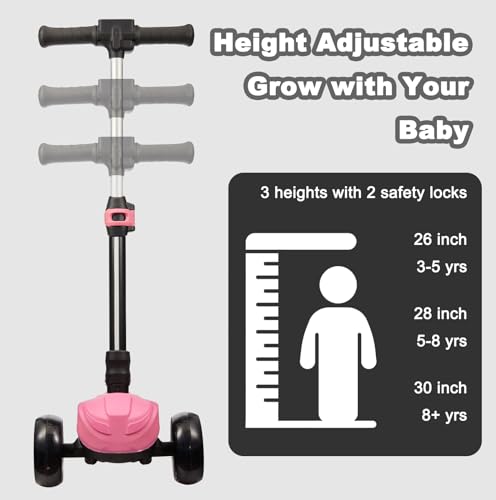 3 Wheel Electric Scooter with LED Display and Folding T4269