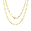10k Yellow Gold Anchor Chain Necklace 16" - 30" F5510