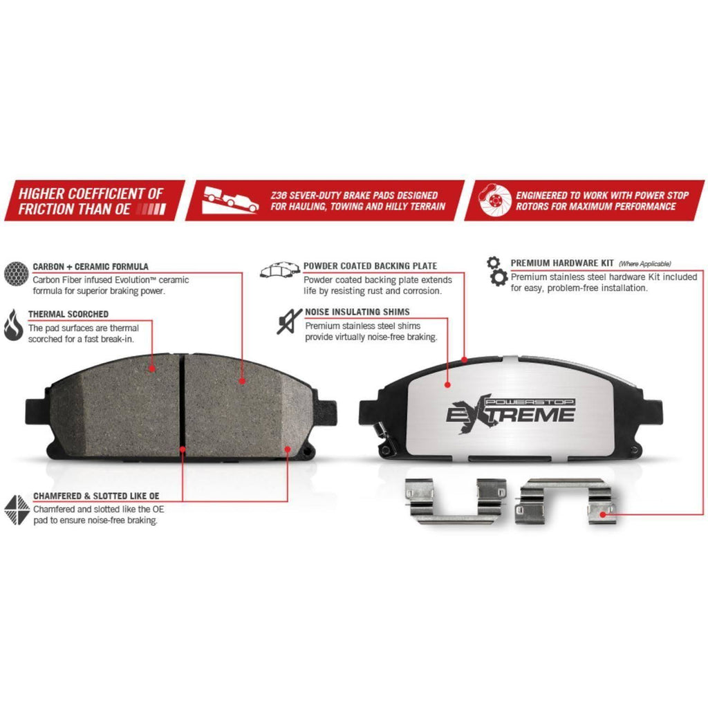 Front Z36 Truck and Tow Brake Kit S892