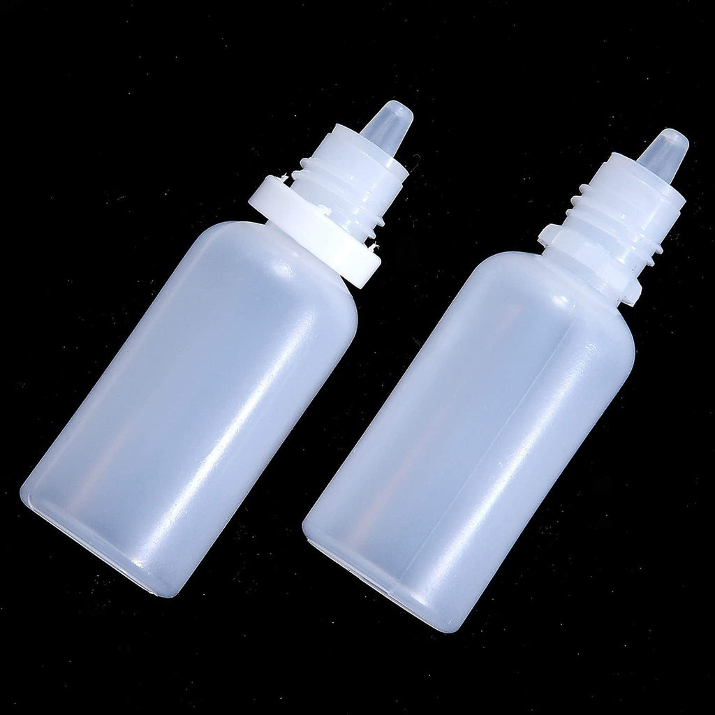 15ml Plastic Dropper Bottle with Childproof Cap, Pack of 2 N162