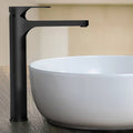 Matte Black Round Vessel Sink Faucet L760440