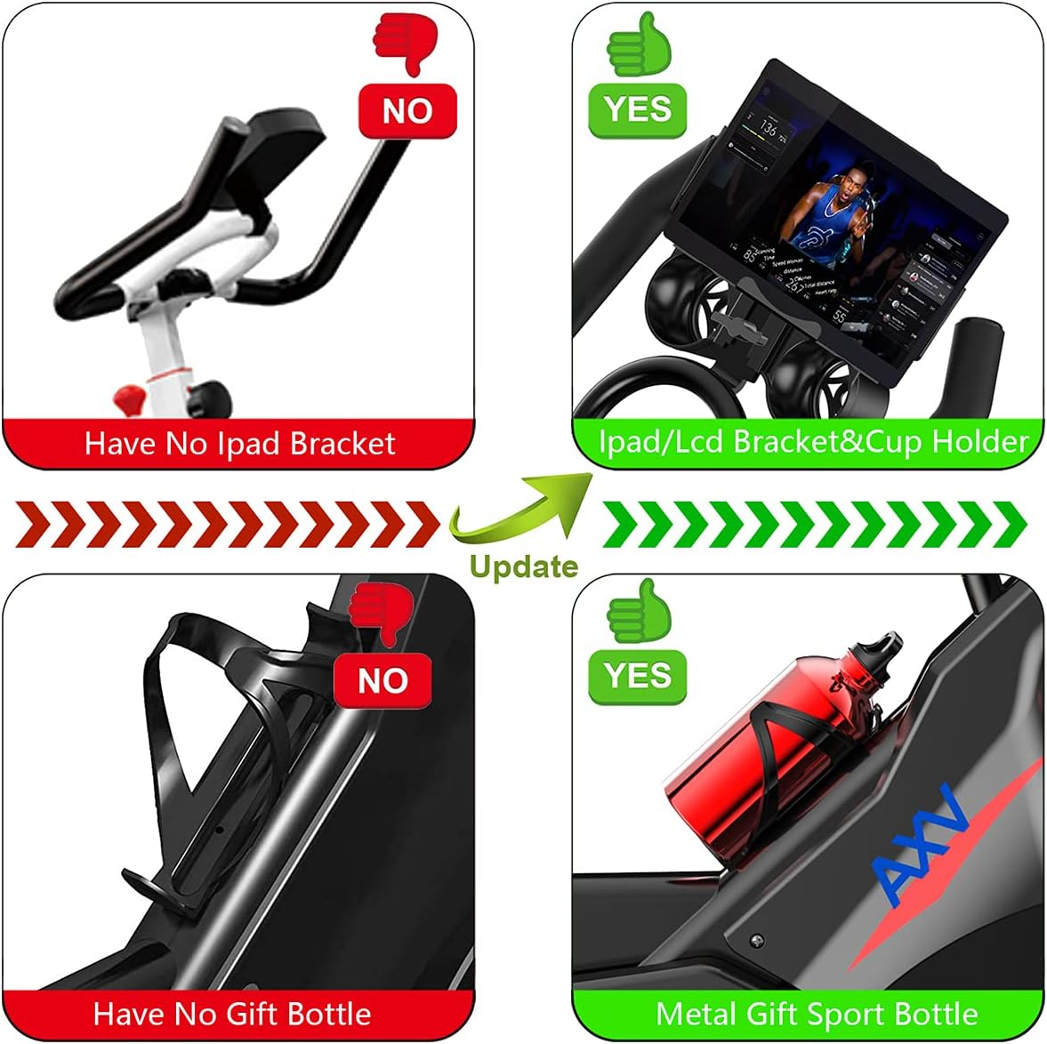 Magnetic Resistance Indoor Cycling Bike J64042