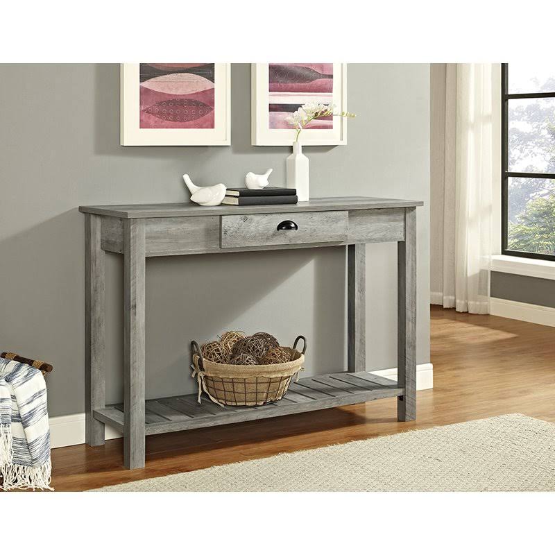 Gray Wash Console Table A541591