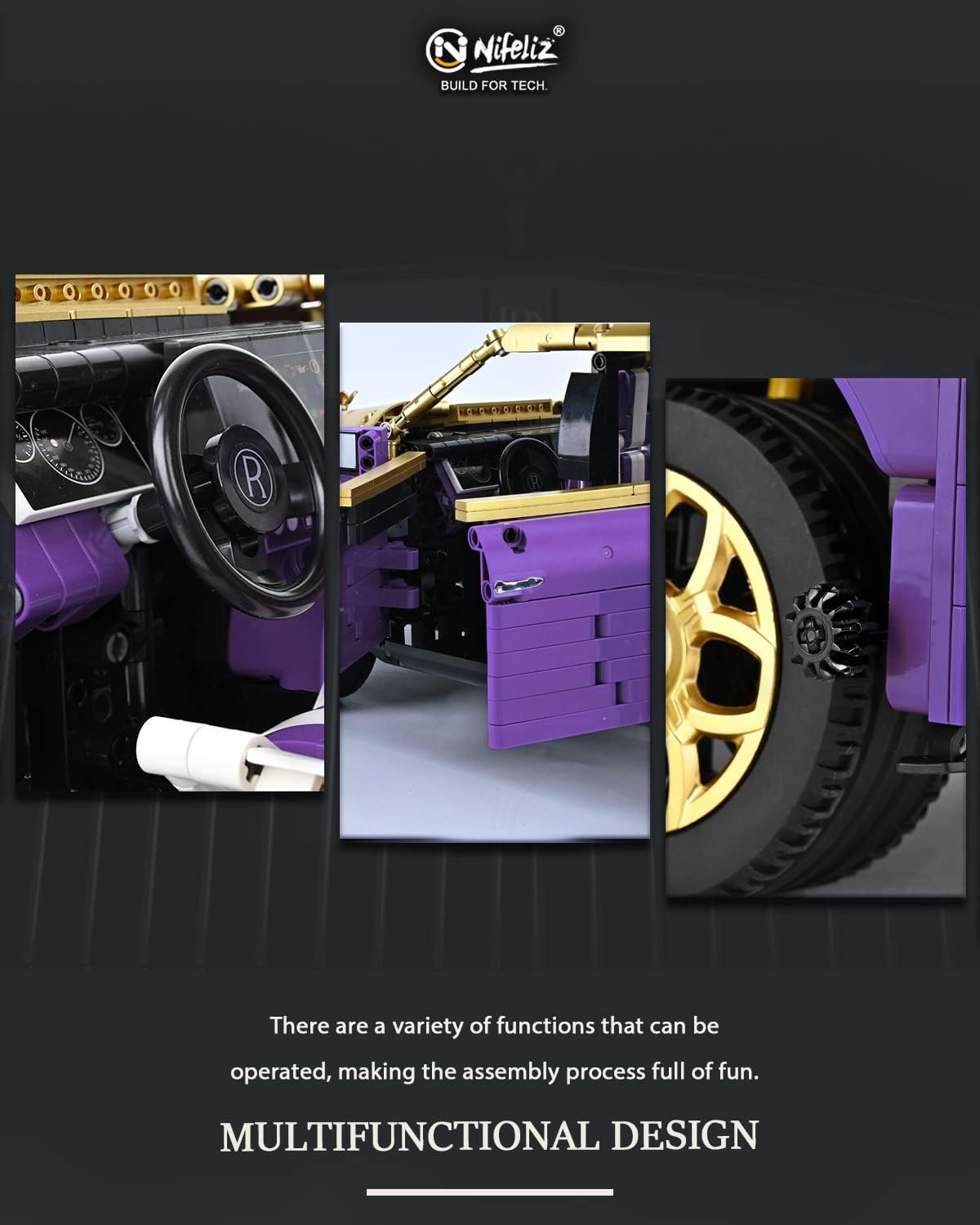 SUV Building Kit with Technique Functions (3,161 Pieces) P5132