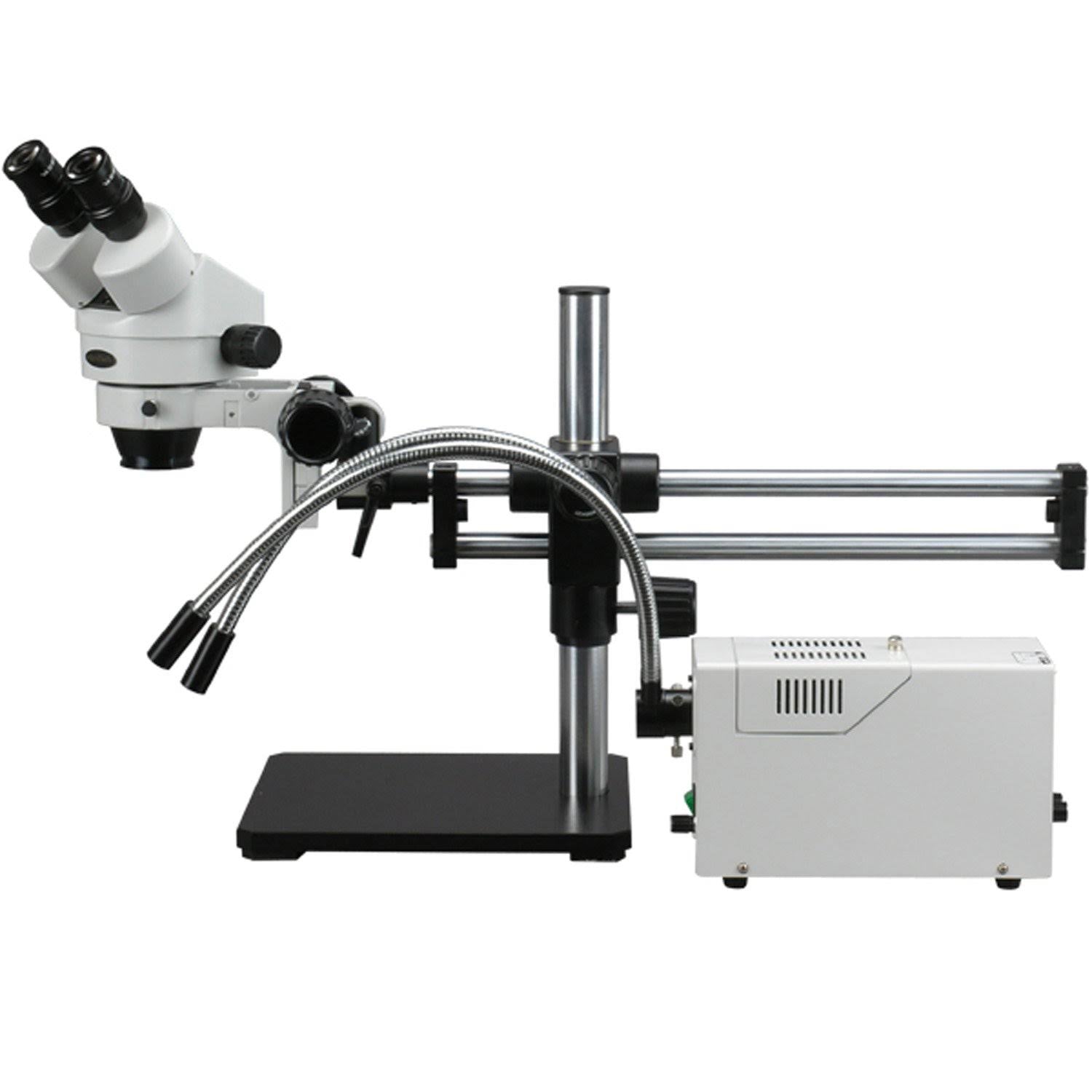 Binocular Stereo Zoom Microscope WH10x Eyepieces 3.5x 90X Magnification D204