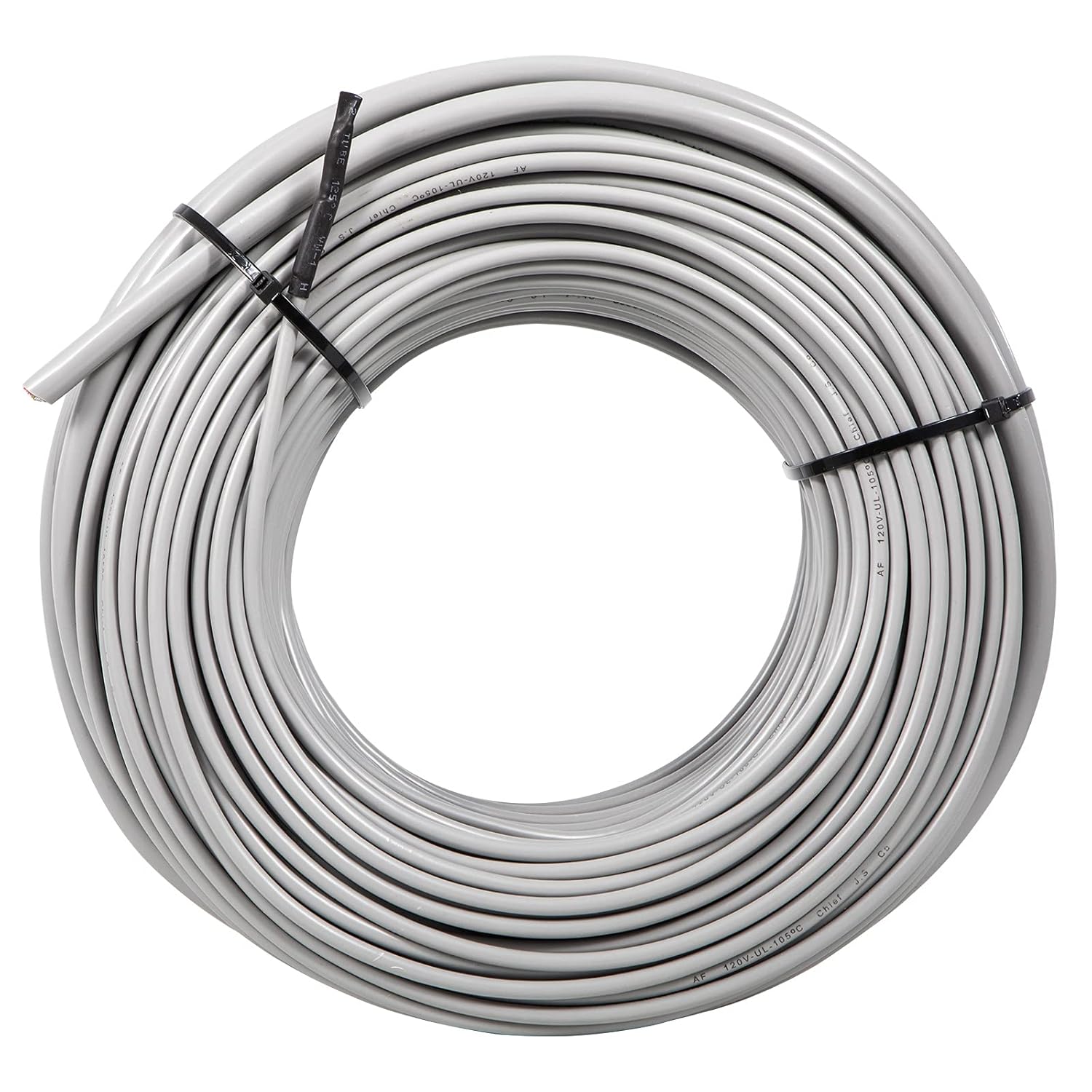 Floor Heating Cable 145.3 Square Feet Waterproof Insulated Temperature Control Panel Pack of 2 U2752