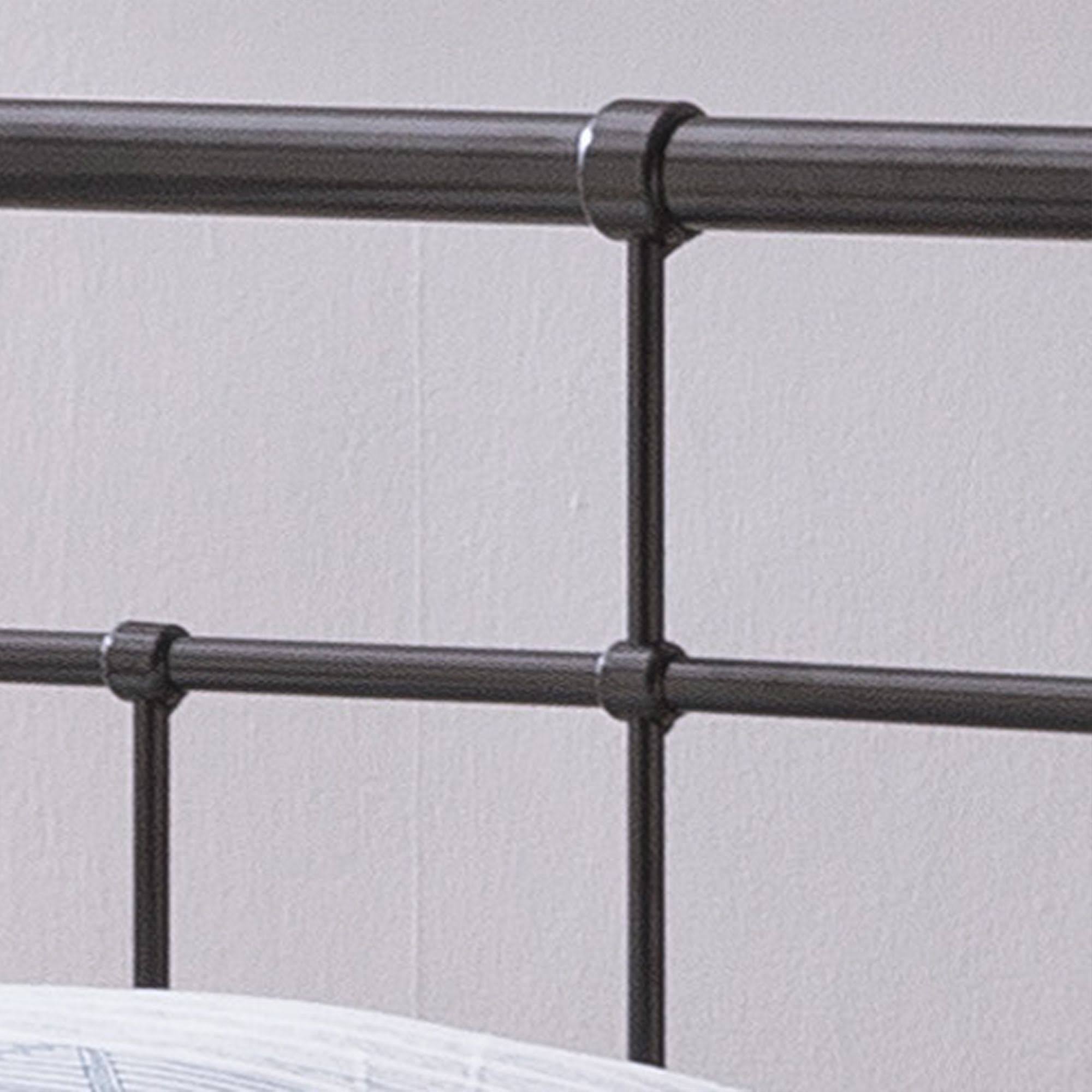 Charcoal Gray Queen Size Bed Frame W188