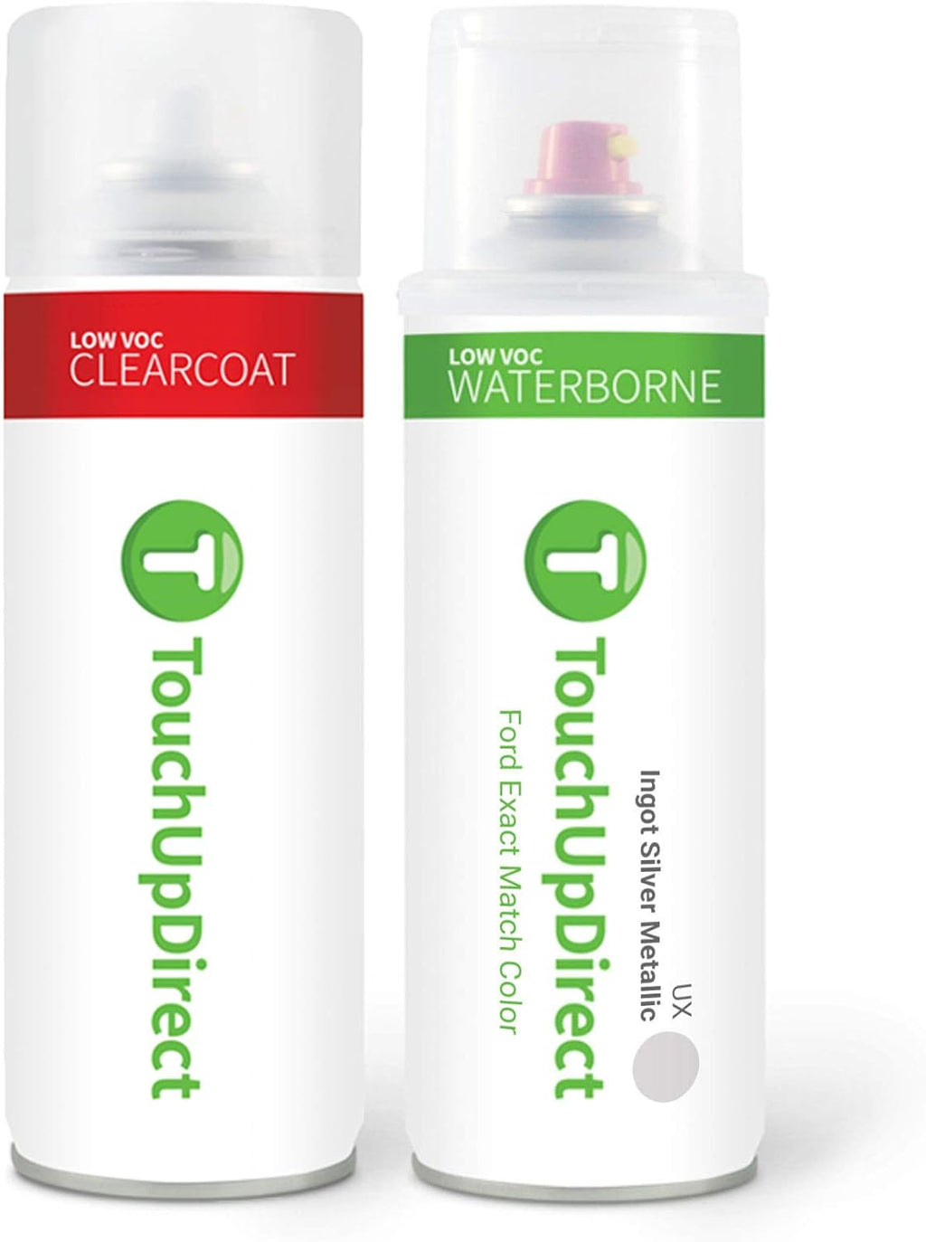 QAB Pearl White Automotive Touch Up Paint Aerosol Applicator Kit Z616443
