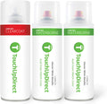 QAB Pearl White Automotive Touch Up Paint Aerosol Applicator Kit Z616443