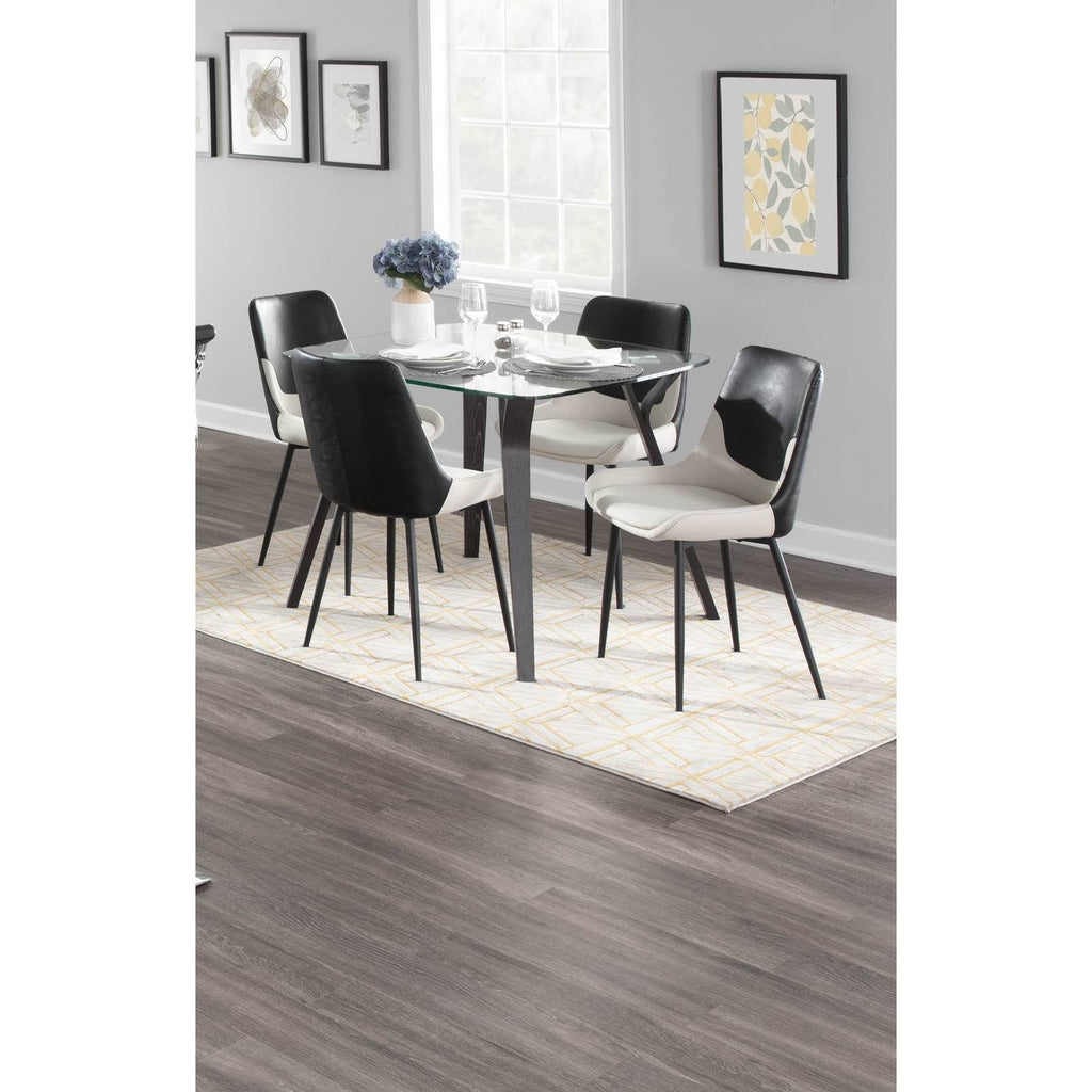 Black Wood Dinette Table X552