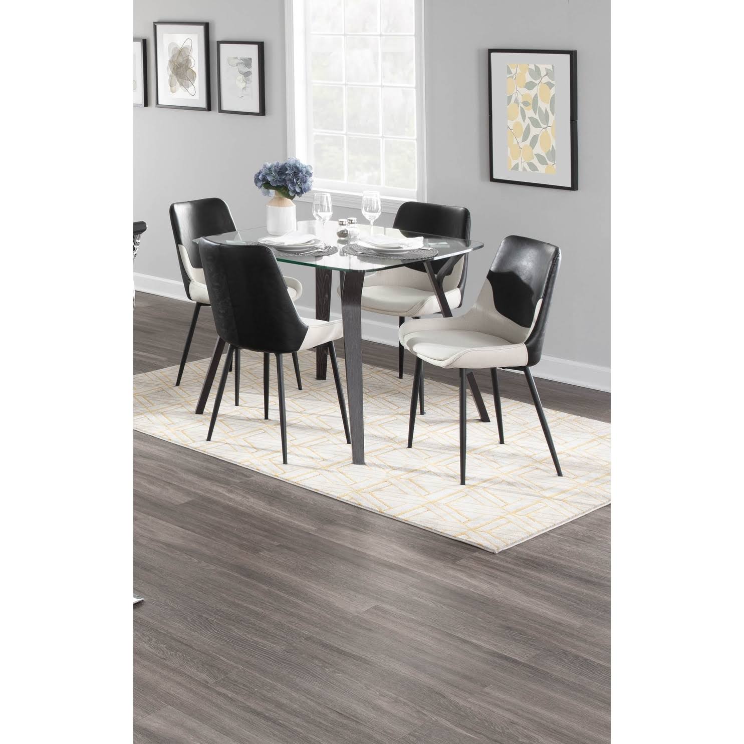 Black Wood Dinette Table X552