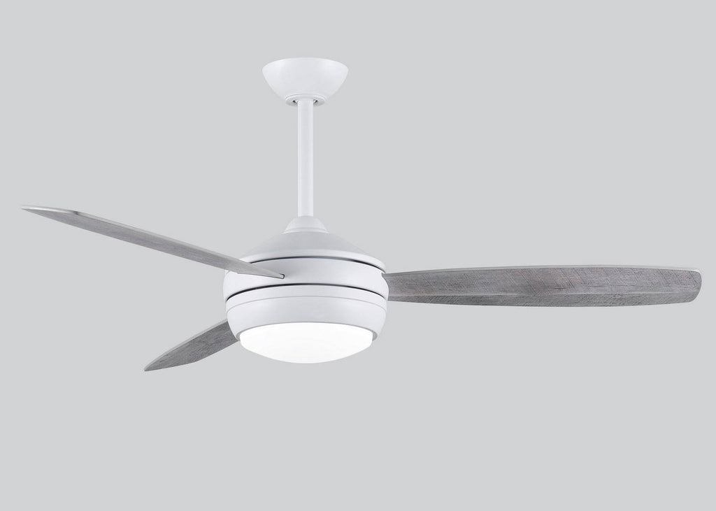 Matte White LED 52x22 Ceiling Fan K845