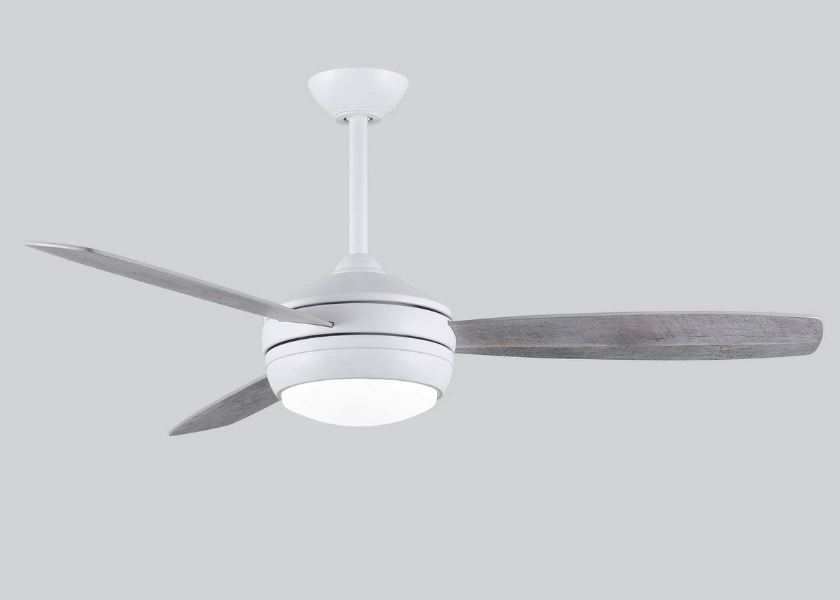 Matte White LED 52x22 Ceiling Fan K845