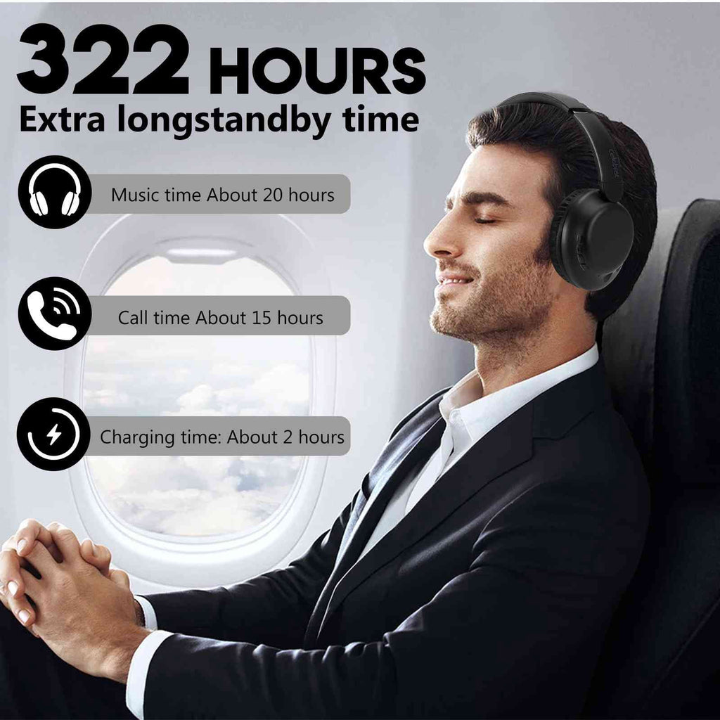 Wireless Bluetooth Over The Ear Headphones with Mic G3608