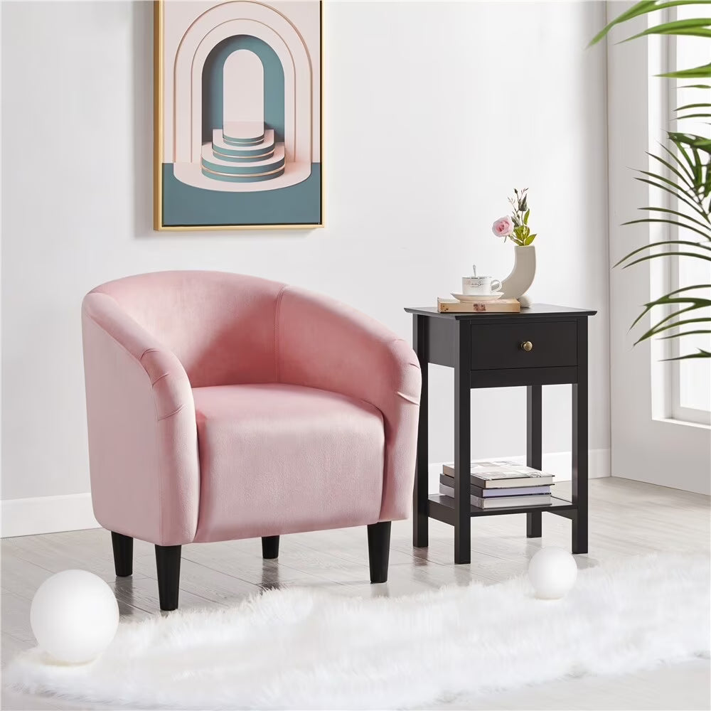 Pink Club Chair W991