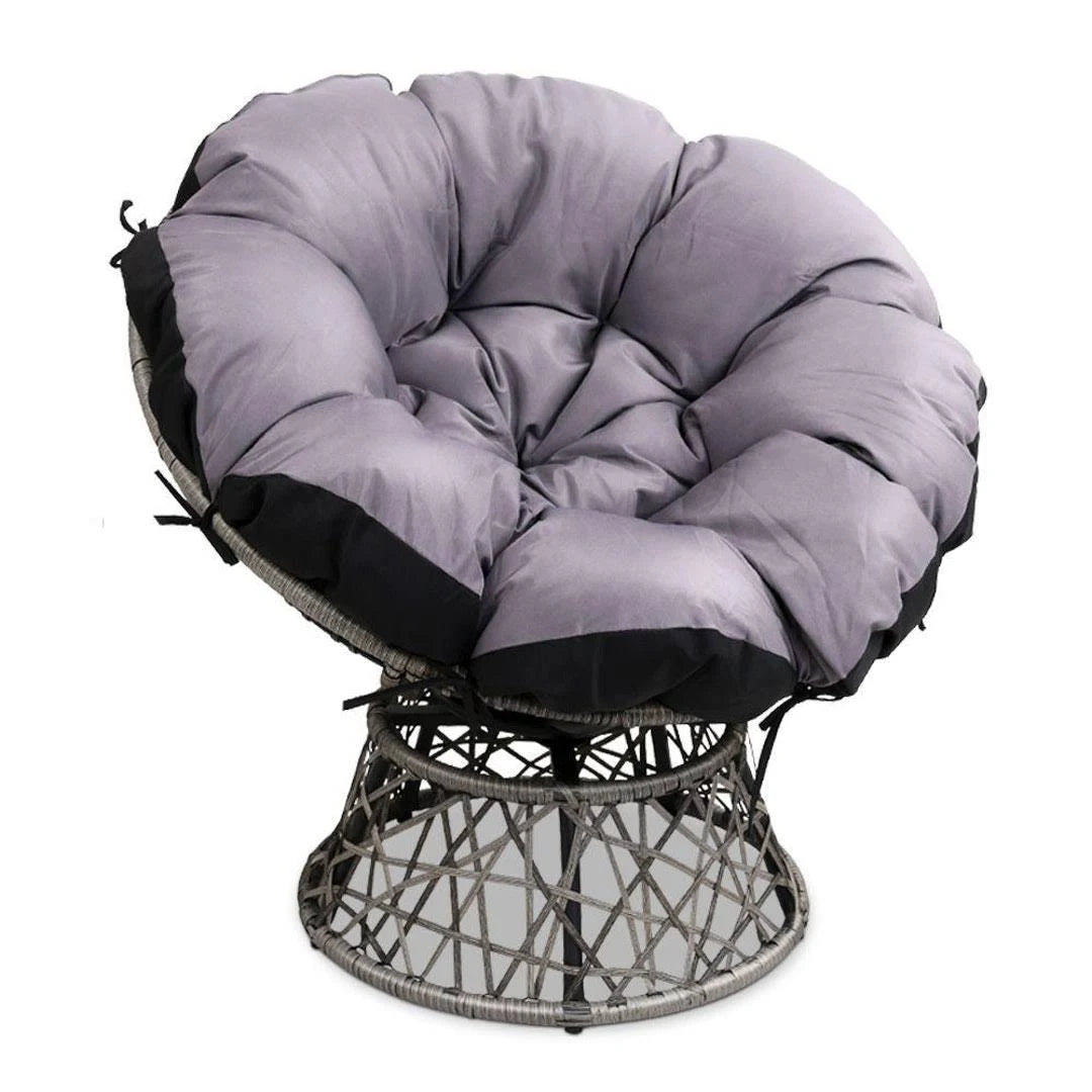 Grey Papasan Chair P991928