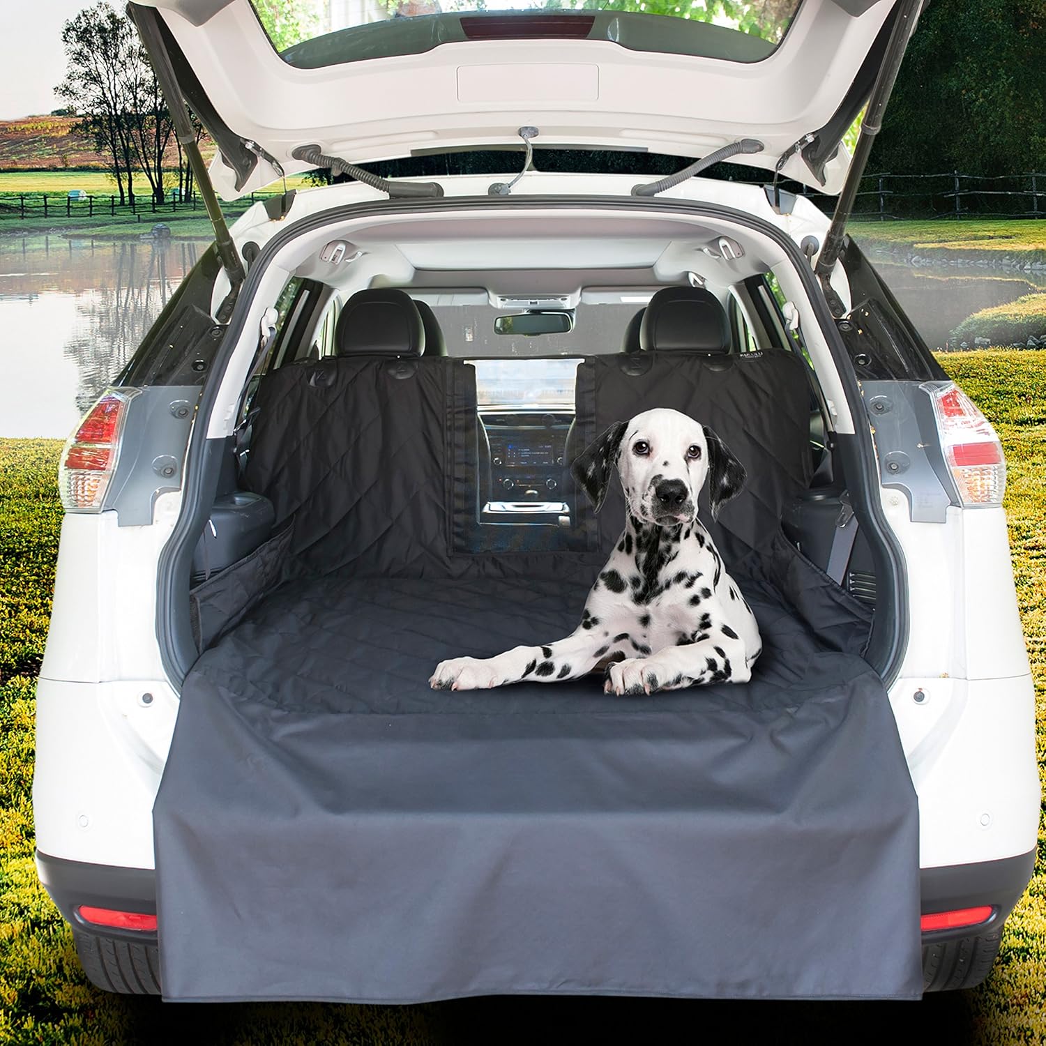 Heavy Duty Waterproof Non Slip SUV Cargo Liner Pack of 2 V112006