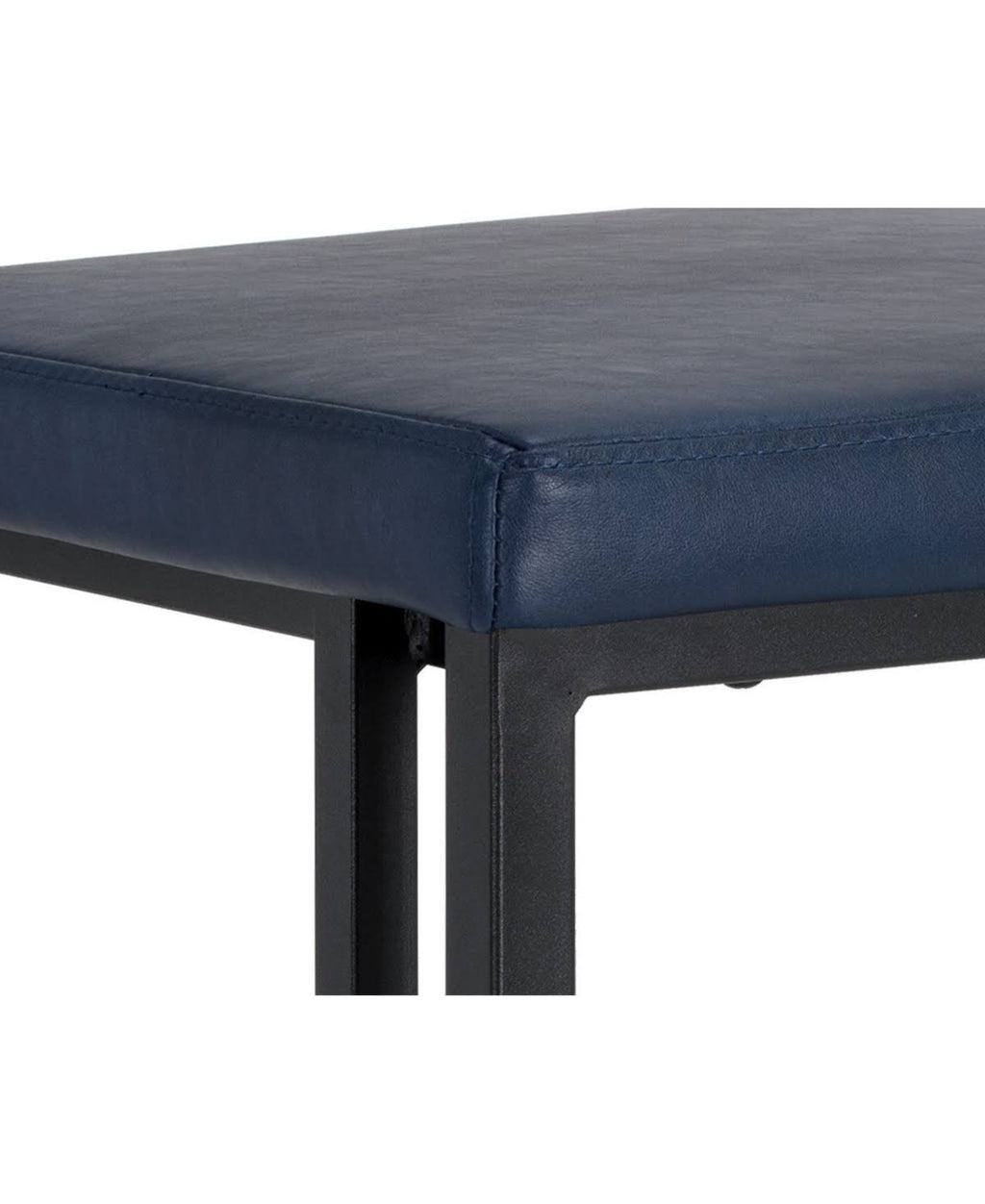 Black Faux Leather Barstool T40818