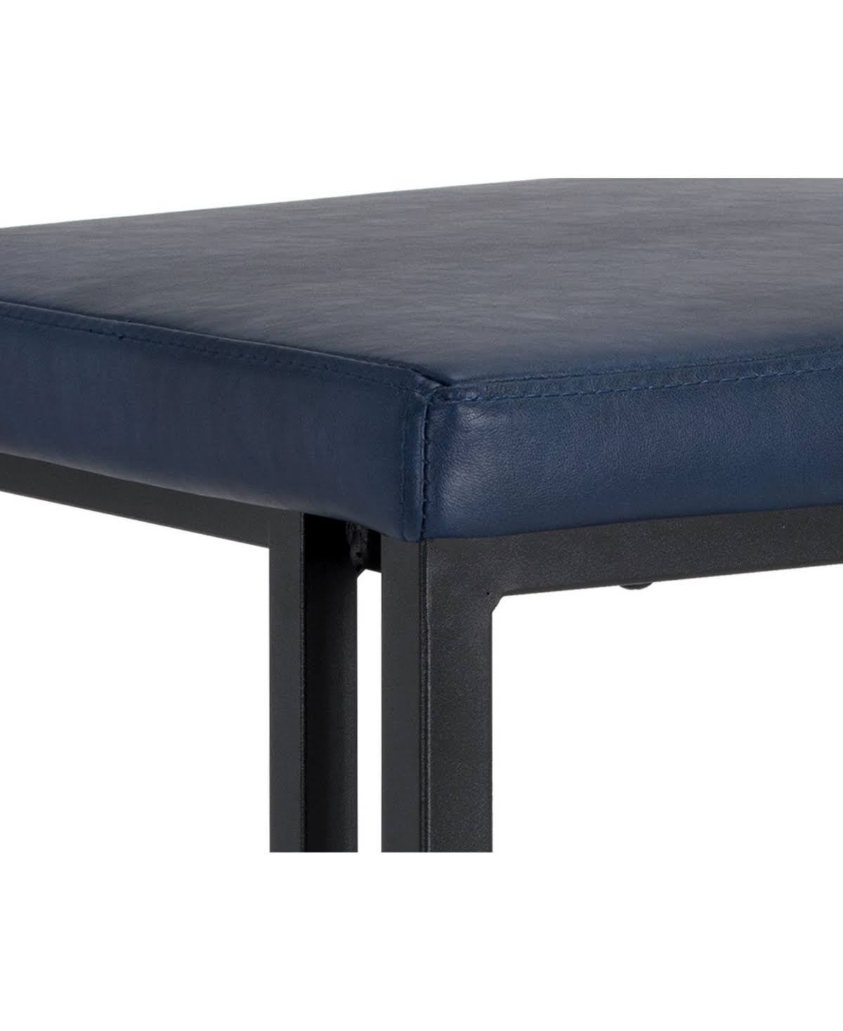 Black Faux Leather Barstool T40818
