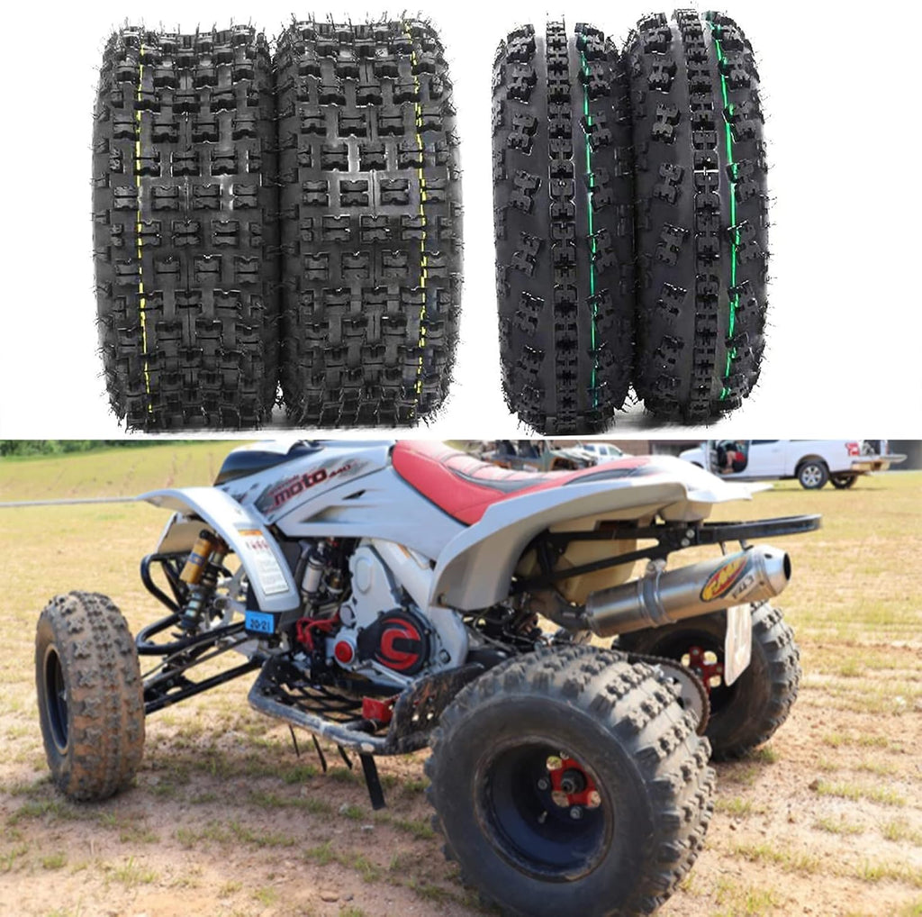 Set of 4 ATV UTV Tires Tubeless L8018