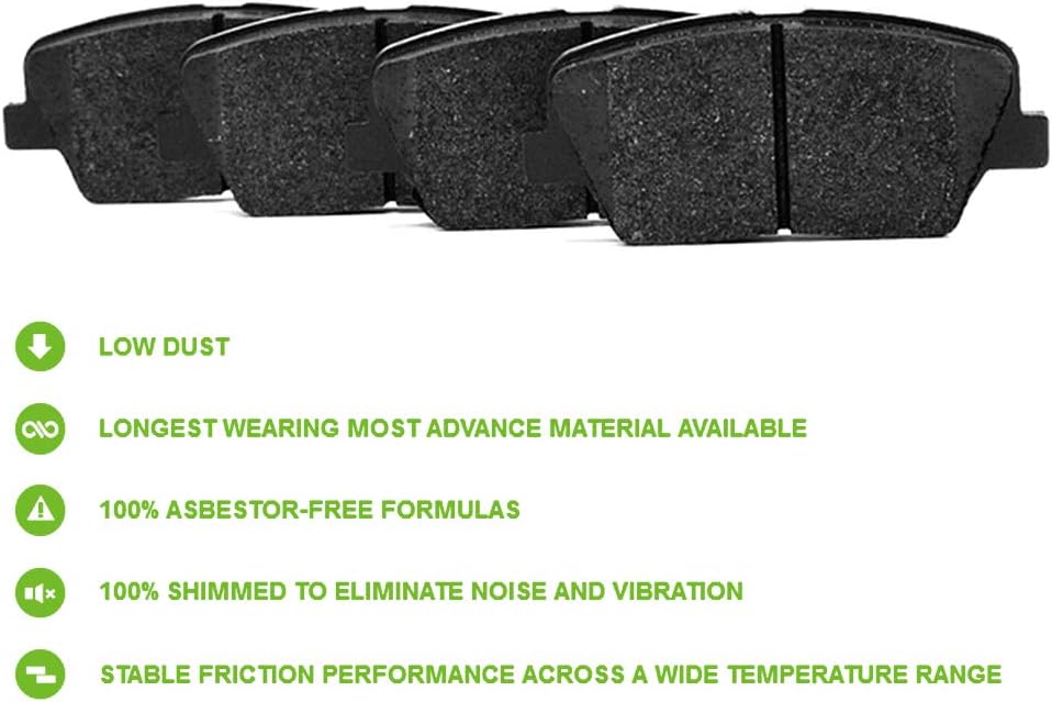 Brake Kits Ceramic Brake Pads Rotors C299742